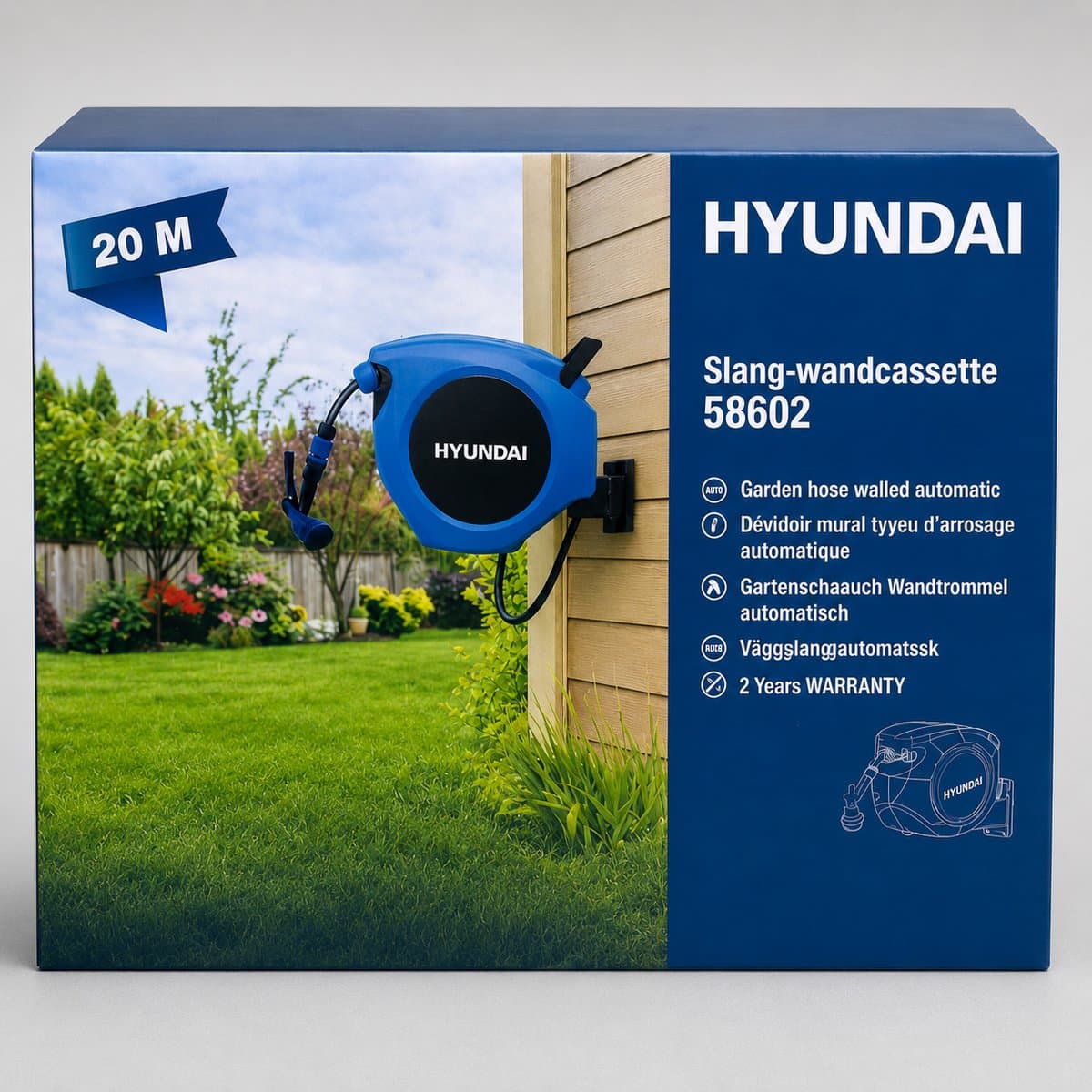 Hyundai slangenwandbox 20 meter