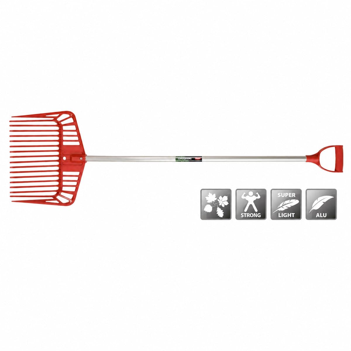 Poly-hark 18T ergo-light met Aluminium d-steel 1,2 m
